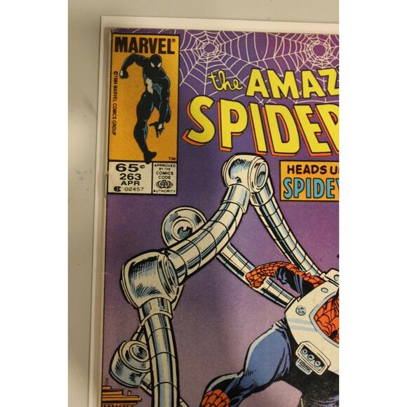 Amazing Spider-Man #263 (Marvel Comics, 1985) - Frog-Man! - Picture 2 of 10